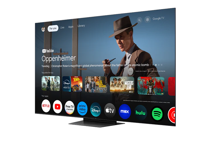 TCL 75" QM7K Series QD-Mini LED QLED 4K UHD Smart TV with Google TV – 75QM7K - Image 13